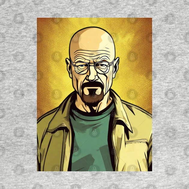 Walter White - Let's COOK ! by Buff Geeks Art